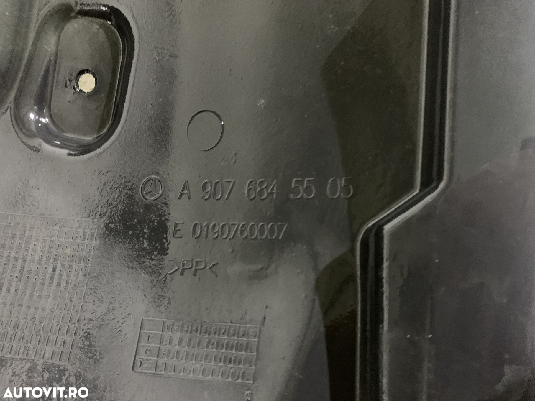 Aparatoare noroi stanga fata, Mercedes Sprinter, 2018, 2019, 2020, 2021, 2022, 2023, 2024, cod origine OE A9076845501. - 3