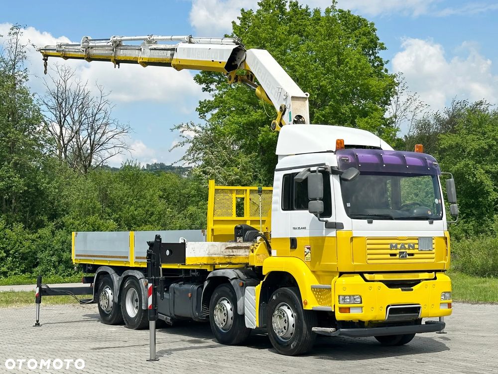 MAN TGA 35.440 * HIAB 422 EP - 5 HIPRO + PILOT * 8x2 * STAN BDB - 2