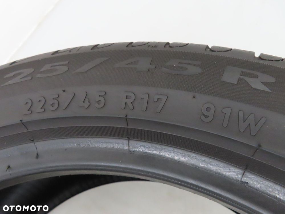 2x 225/45R17 OPONY LETNIE UŻYWANE Pirelli Cinturato P7 91W - 3