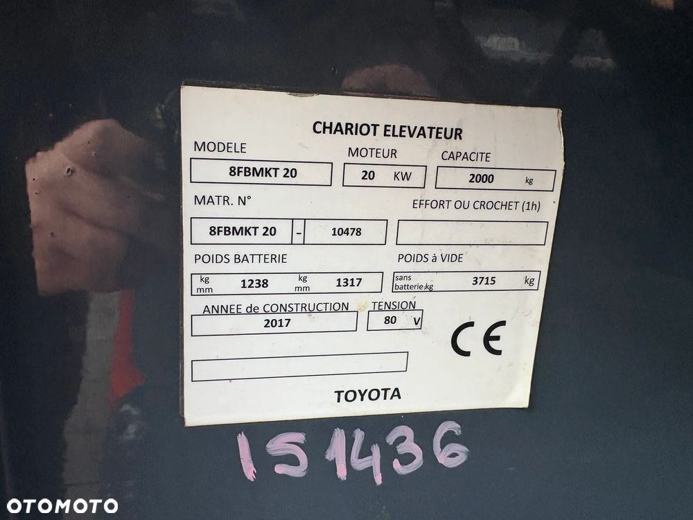 Toyota 8FBMKT20 - 27