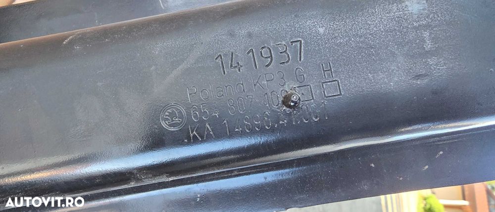 Armatura bara fata Skoda Scala 2019 2020 / 2021 2022 - 3