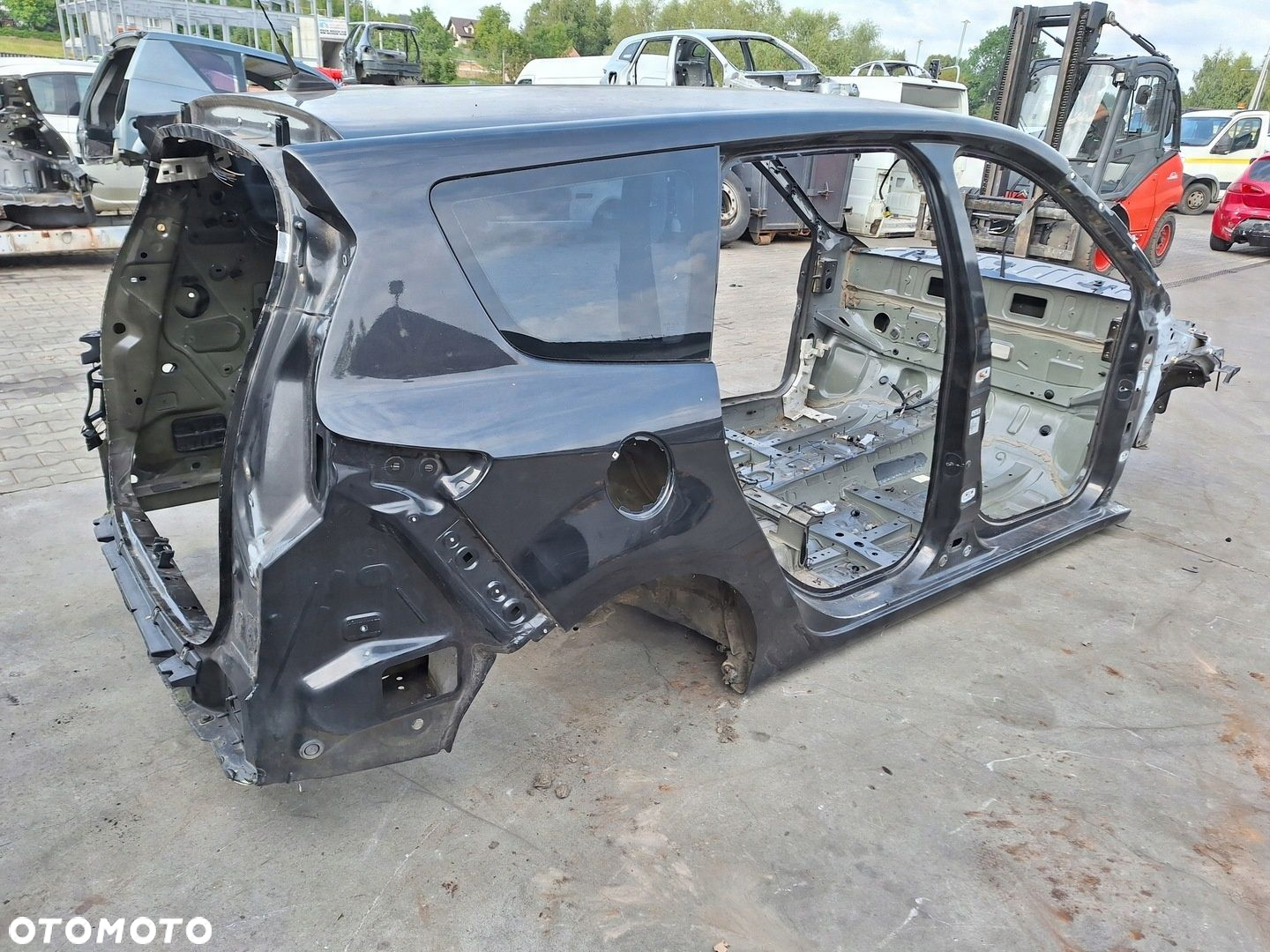 RENAULT SCENIC 3 III JZ0/1 GRAND TYLNA ĆWIARTKA BŁOTNIK TYŁ LEWY NV676 BOK - 3