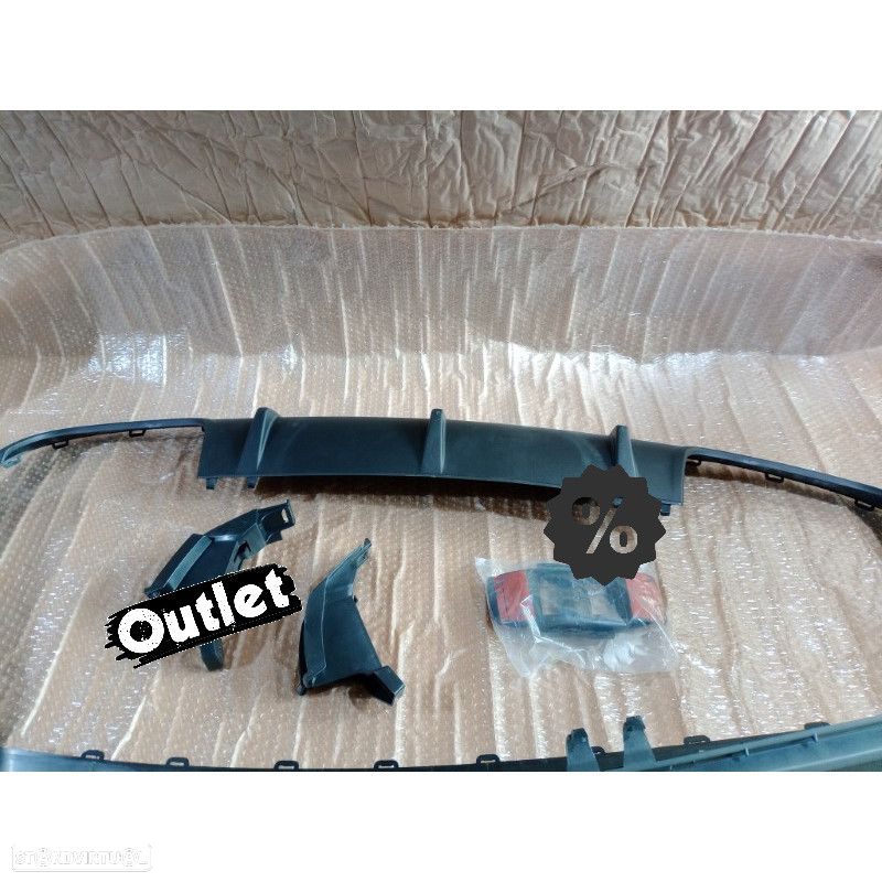 C020082C1 PARA-CHOQUES TRASEIRO MERCEDES CLASE C KOMBI W204 07-14 LOOK AMG - 7