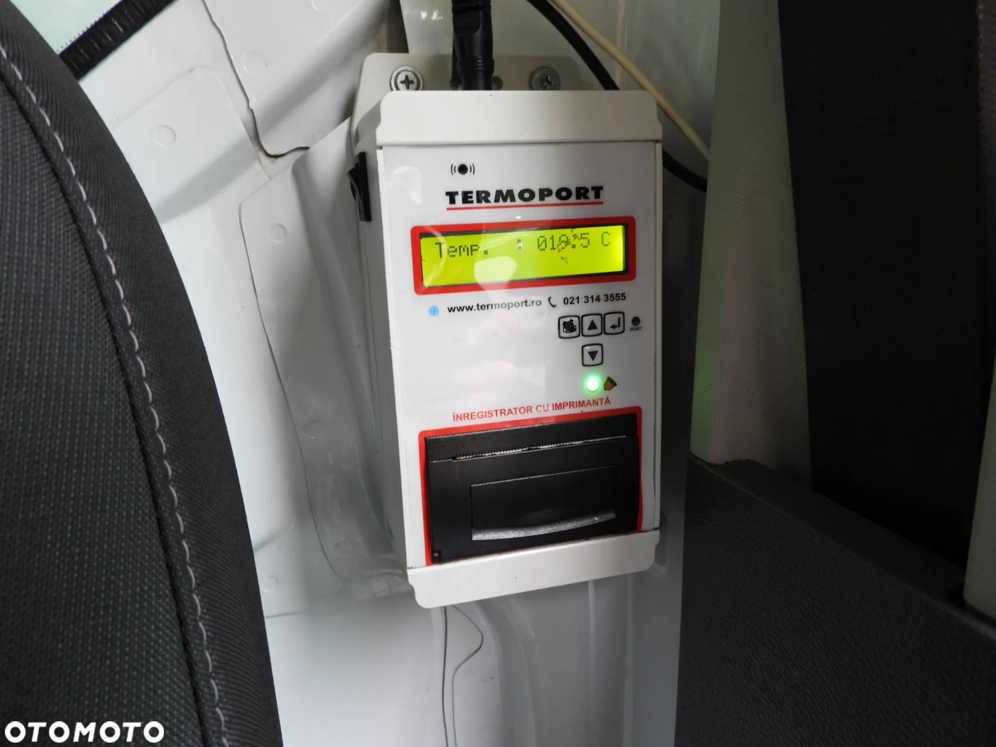 Ford TRANSIT KONTENER / CHŁODNIA 5*C / TEMPOMAT LEDY BLIŹNIACZE KOŁA KLIMATYZACJA 130KM [ U89312 ] - 36