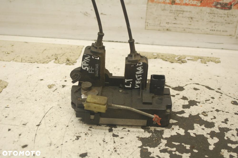 ZAMEK DRZWI LEWY TYŁ TYLNY LEWY 24447345 OPEL VECTRA C - 4