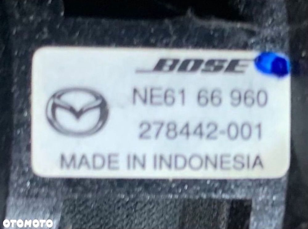 NE6166960 głośnik kokpitu bose mazda 6 II gh 08-13 - 3