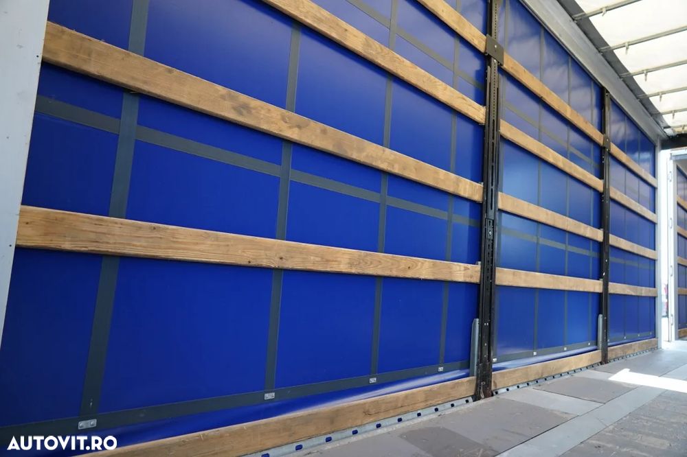 Scania S 450 / COMBINAȚIE TANDEM / CORTINĂ / 120 M3 / DRIVE-THROUGH / ACOPERIȘ RIDICABIL / PUNȚĂ RIDICABILĂ / - 14