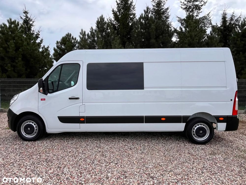 Renault Master L3H2 2.3dCi 130KM, Brygadówka/Doka 6-cio Osbowa, Klima, Tempomat, WEBASTO, Salon Polska, Pierwszy Właściciel, FV 23%, Bardzo Zadbany !!! - 8