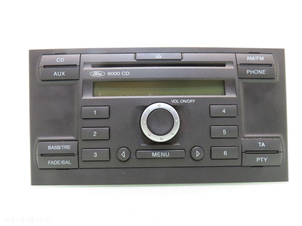 RADIO FORD MONDEO MK3 III 3S7T18C815AD 6000CD + KOD - 1