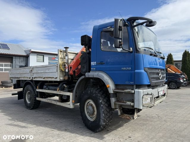Mercedes-Benz AXOR 1829 4x4 HDS Palfinger PK8501 - 2