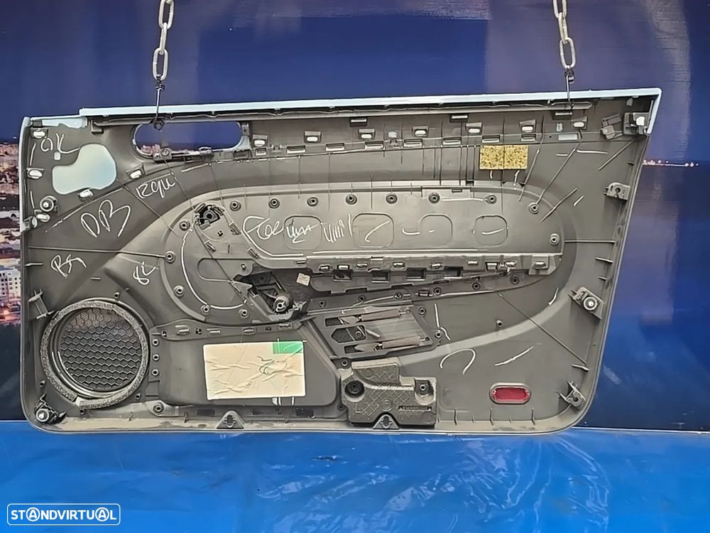 Quartela forra da porta esquerda originais para volkswagen beetle mk3 2012+ cabrio 5c - 6