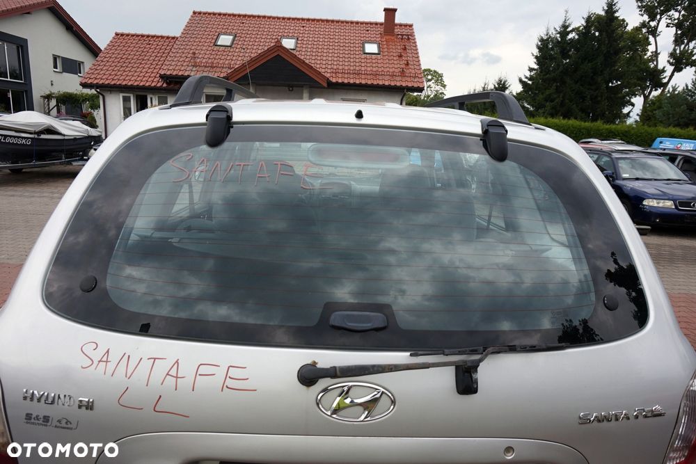 KLAPA BAGAŻNIKA TYLNA SANTA FE I SM LL  SREBRNY HYUNDAI 2000-2006 - 13