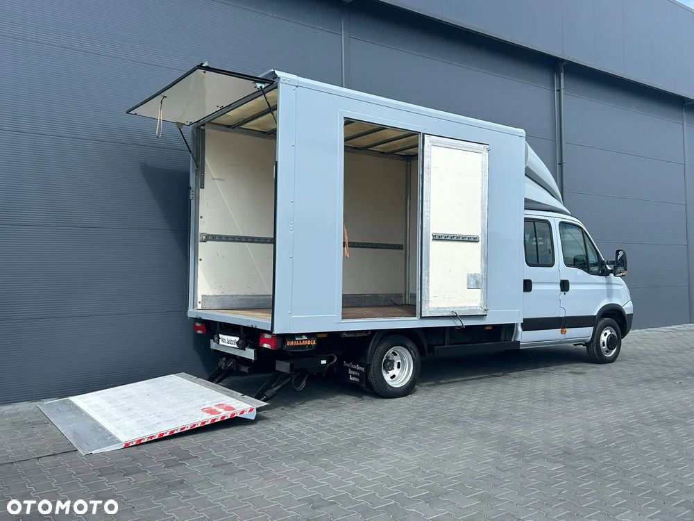 Iveco Daily 35C15 3.0 HPI DOKA Kontener + winda + drzwi boczne **Brygadówka**BLIŹNIAKI**Sprowadzony** - 8