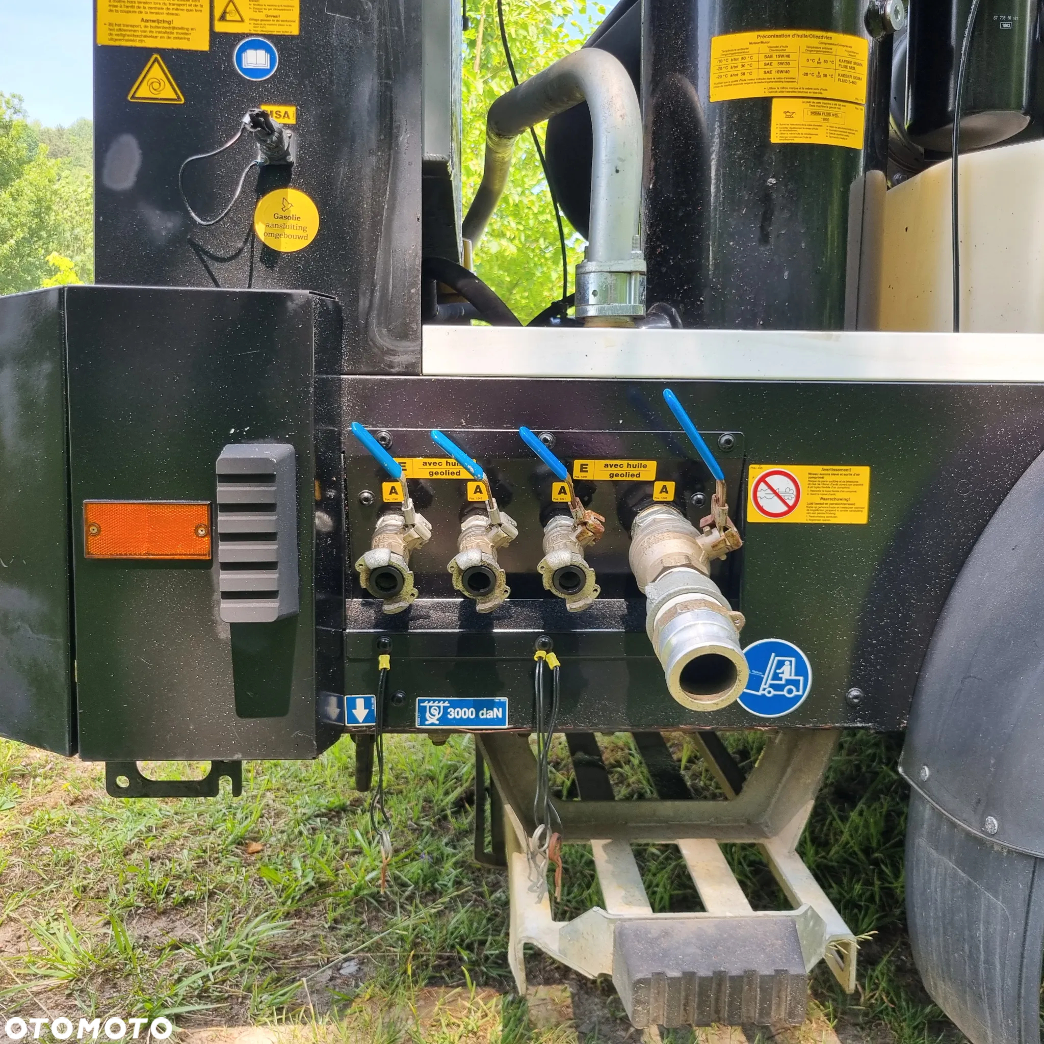 Inny Kompresor KAESER M82 jak Nowy z salonu 2019r z Norwegii 8,5m3 Kubota V3307 - 7