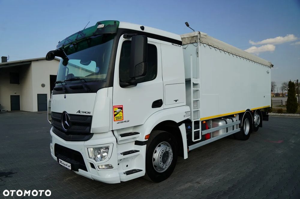 Mercedes-Benz ACTROS 2543 / RUCHOMA PODŁOGA / WALKING FLOOR / 6X2 / OŚ SKRĘTNA / PODNOSZONA - 17
