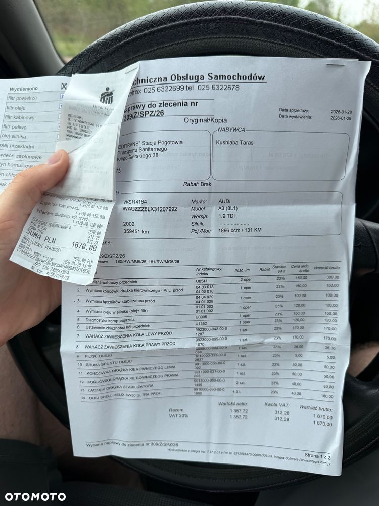 Audi A3 3-drzwiowe 1.9 TDI Ambition - 21