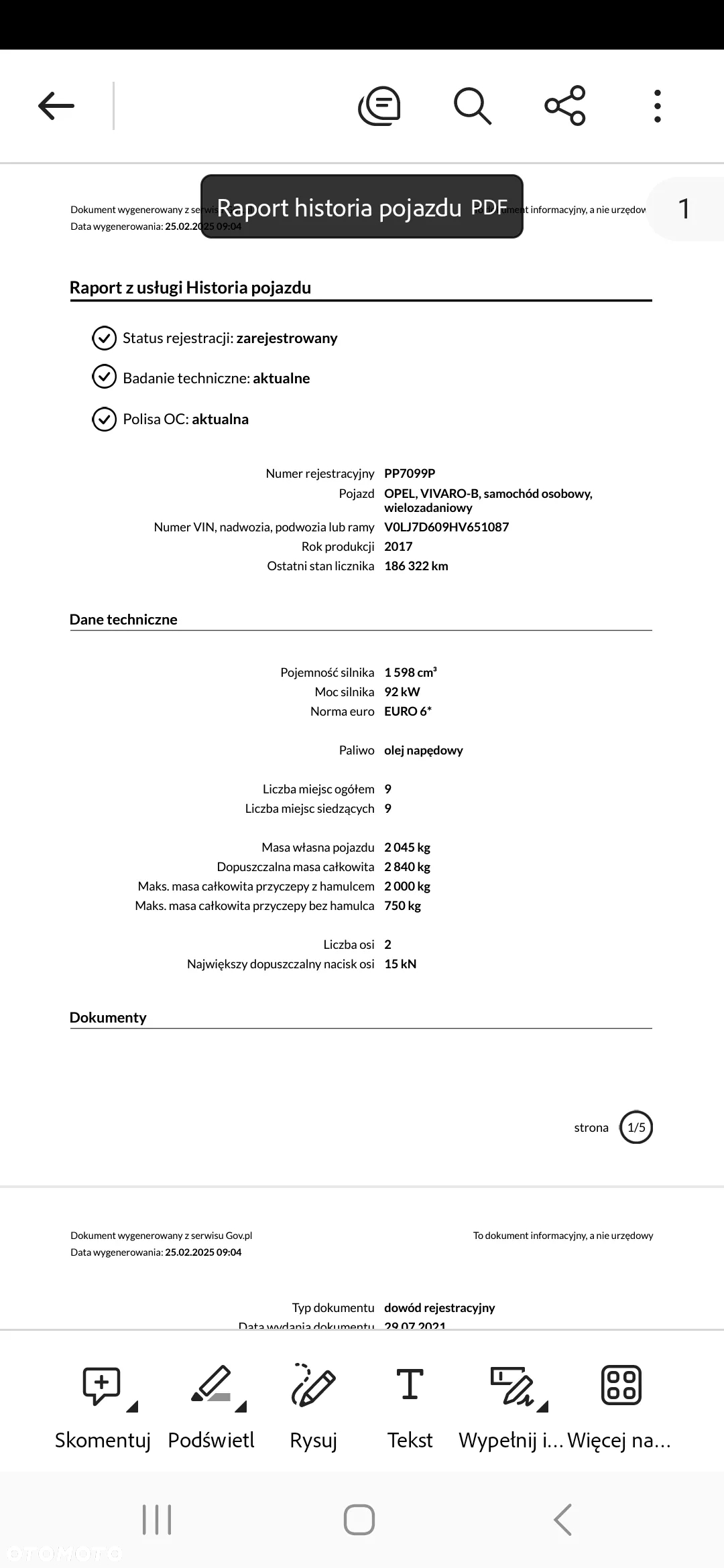 Opel Vivaro 1.6 D L1H1 S&S Tourer - 11