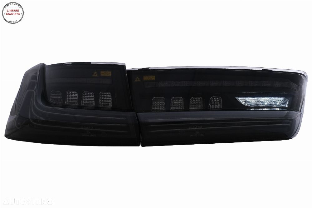 Stopuri LED BMW Seria 3 G20 Sedan (2018-2022) Aspect Laser Negru- livrare gratuita - 14