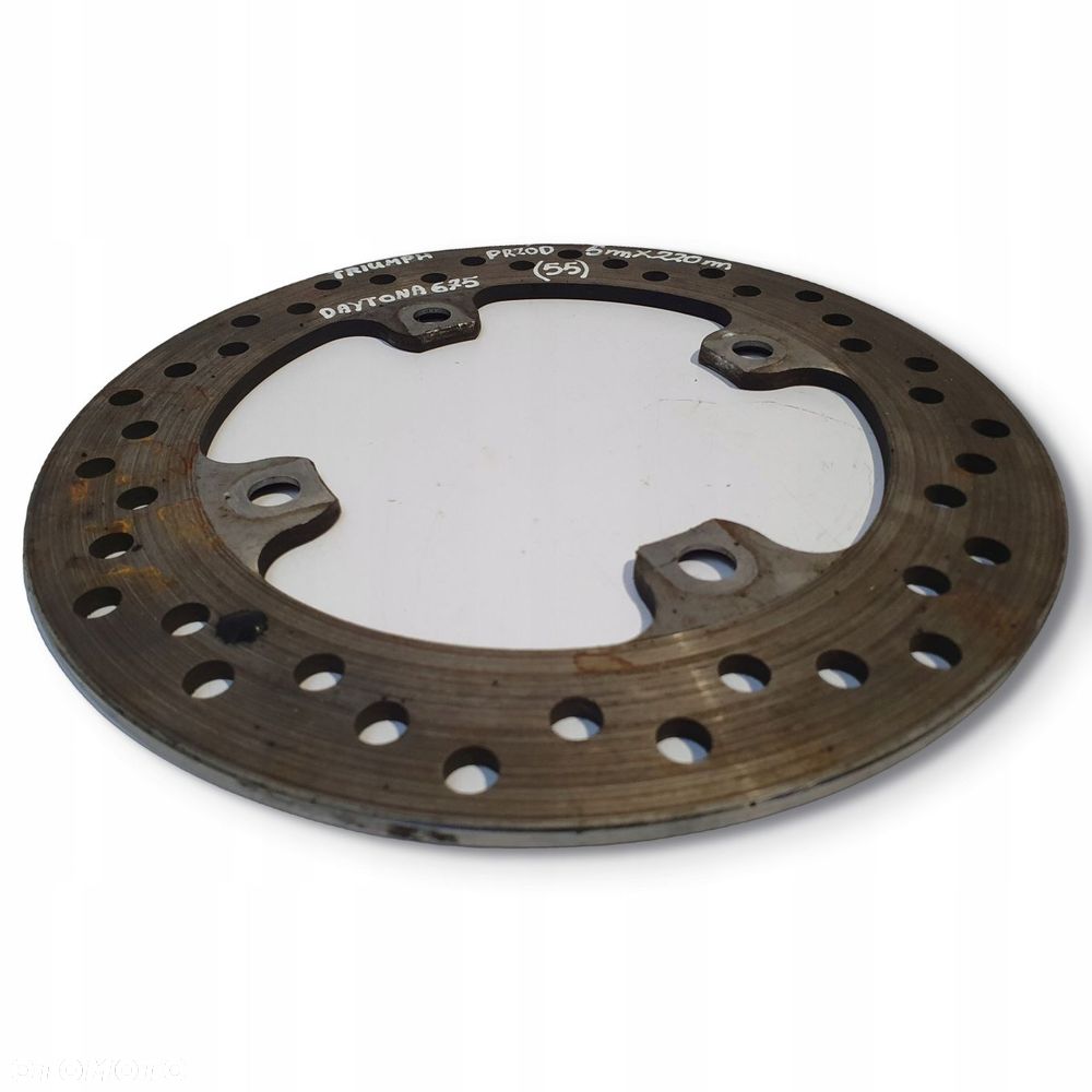 TARCZA HAMULCOWA TYŁ Triumph Daytona Street Triple 675 06-12 tylna 5 mm - 7