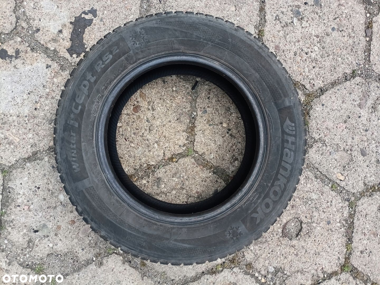 195/65R15 Hankook Winter Icept RS2 komplet opon zima 6,8mm - 8