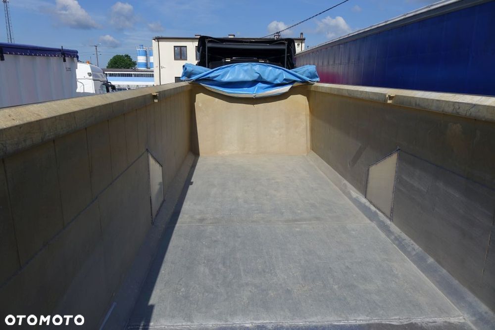Stas WYWROTKA 26,5m3 / ALUMINIOWA /OSIE SAF /OŚ PODNOSZONA / ALUMINIOWE FELGI / SZYBER ZBOŻOWY / PLANDEKA - 31