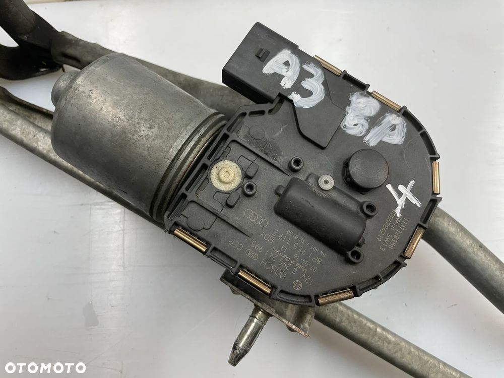 Mechanizm wycieraczek przód Audi A3 8P 8P1955119A 8P1955119E 8P1955023K 8P1955119F - 9
