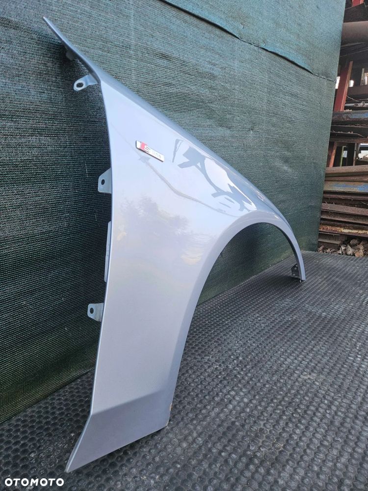 Blotniki Prawy Nadkole Przod Przedni Szary Audi A4 B8 Sedan Kombi Przed Lift Oryginalny lakier - 7