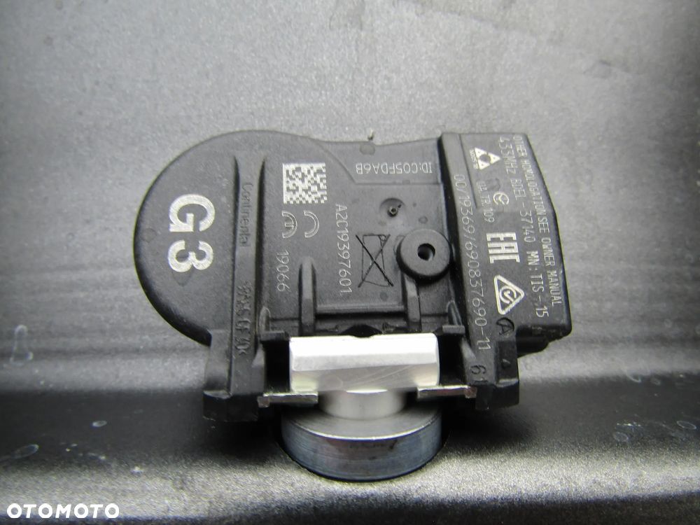 1x Felga Aluminiowa 17 Mazda 2 MX5 7 j 4x100 ET45 Oryginał + czujniki TPMS - 10