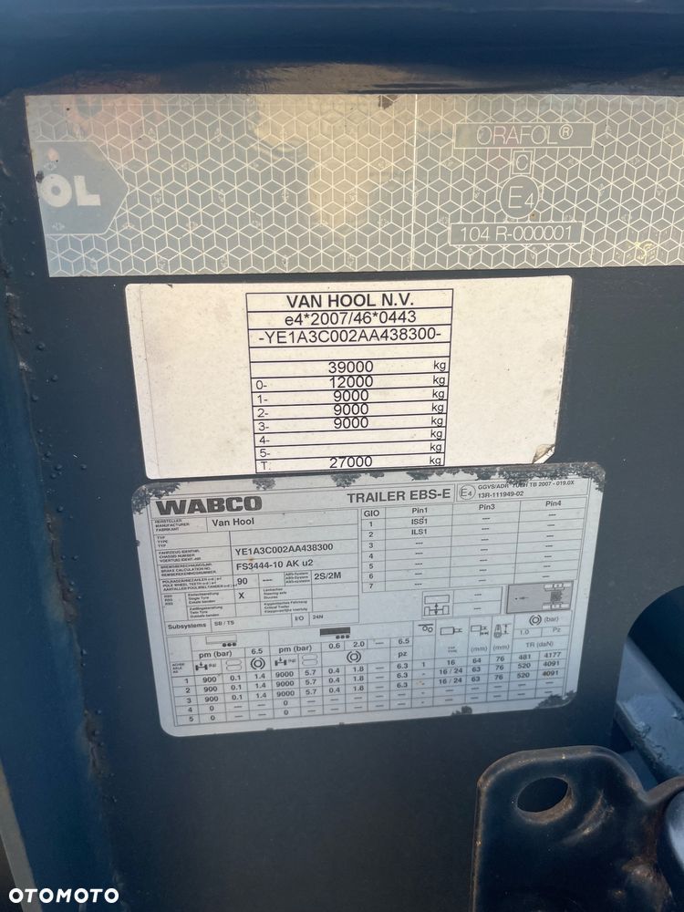 Van Hool 3-AXLE SEMI-TRAILER - 5