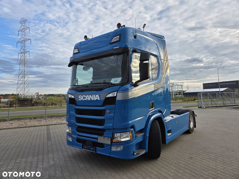 Scania R 500 / HYDRAULIKA/ NOWE TACHO/4 PODUSZKI/ ALUFELGI/ SERWIS NIEMCY - 2