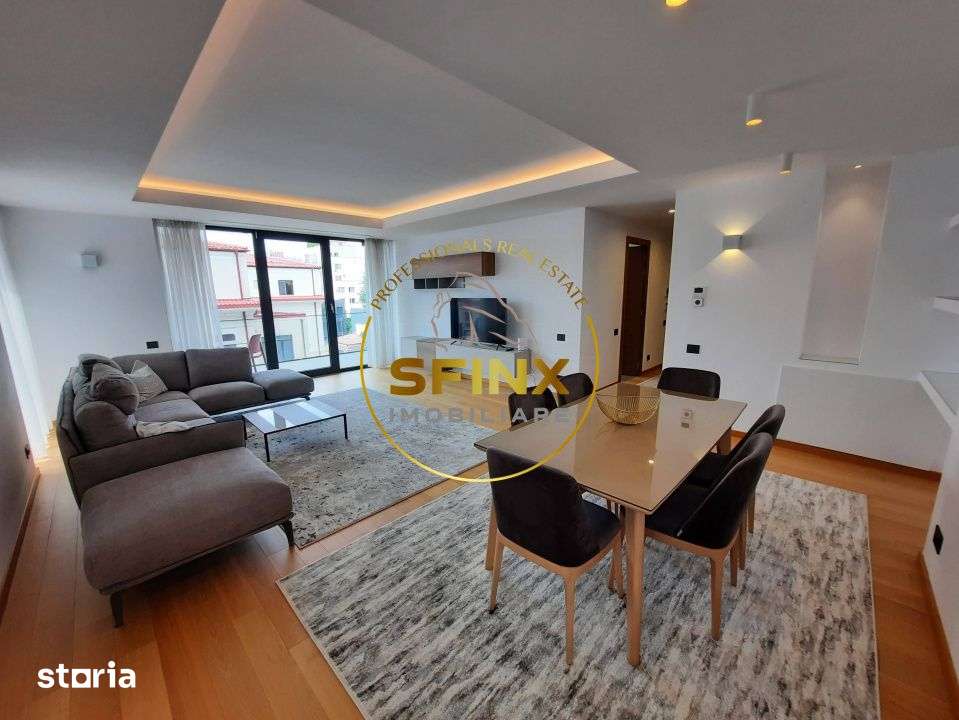 Primaverii, 4 room furnished apartment, large terrace, parking — fotografia 2