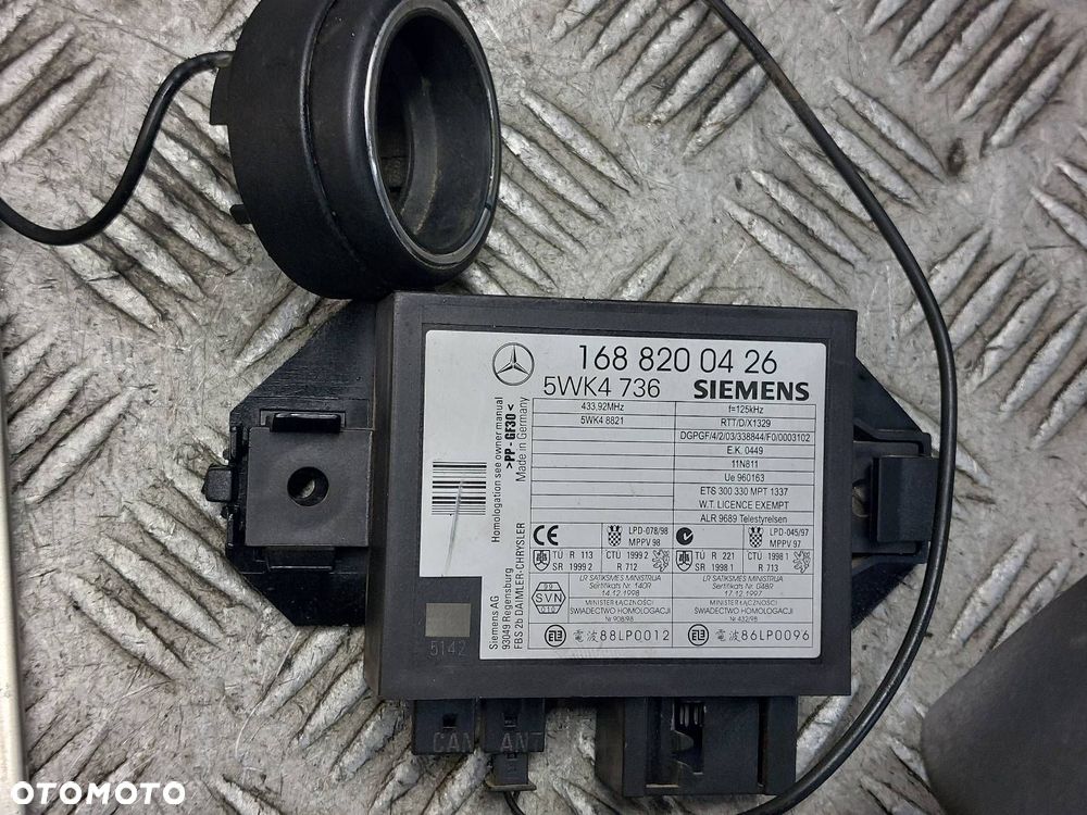 ZESTAW STARTOWY MERCEDES-BENZ W414 VANEO 1.7 CDI 6681530679 0281011149 - 3