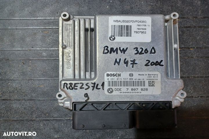 Calculator motor ECU 0281013537 0281013537 BMW Seria 3 E90 [2004 - 20 - 1