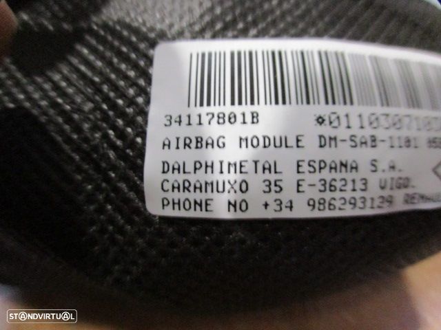 Airbag Banco 34117801B 34121550B 985H11646R DACIA SANDERO II FASE 1 2013 1.5DCI 90CV 5P AZUL FD - 3