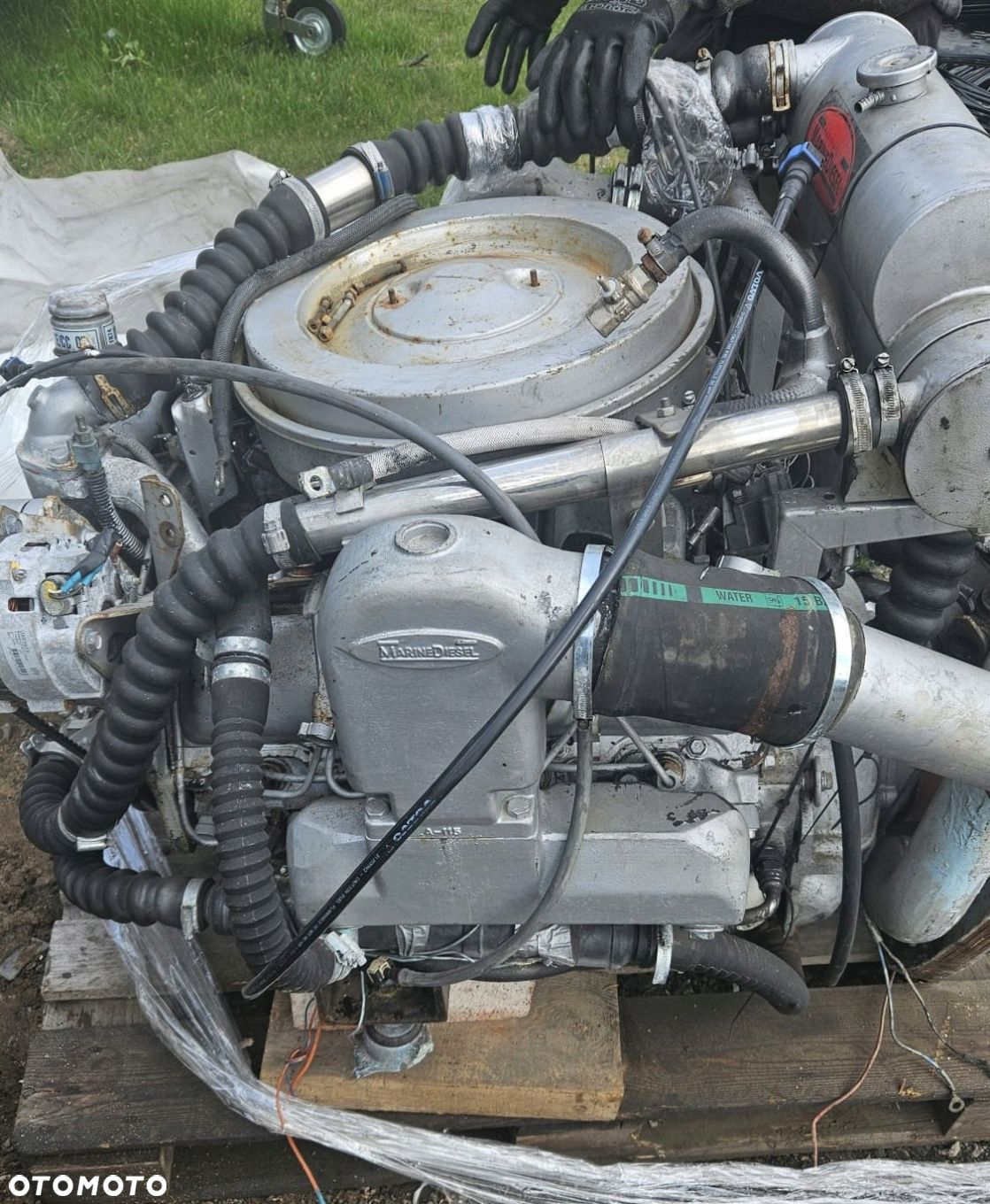 SILNIK DO ŁODZI MARINE DIESEL VOLVO PENTA KOMPLETNY JAK NA ZDJĘCIACH - 8