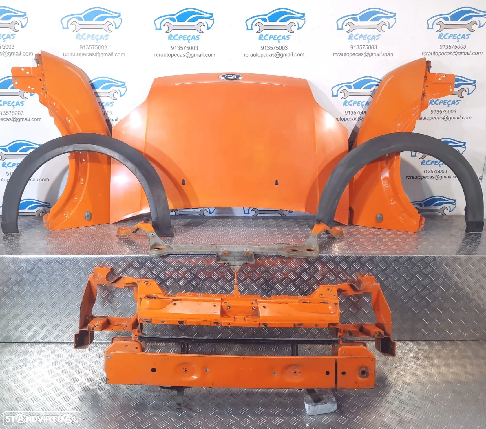 FRENTE FORD TRANSIT CONNECT 1 I MK1 CAPOT PARACHOQUES GUARDA-LAMAS FRENTE FIBRA REFORCO ABA GUARDA-LAMAS - 4
