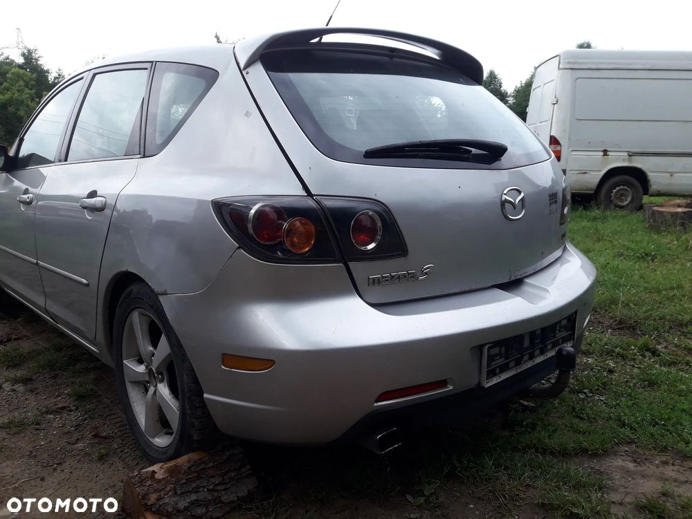 Mazda 3 BK 03-09 Klapa tylna szyba tylna pas belka  w kolor 22V Spojler - 4
