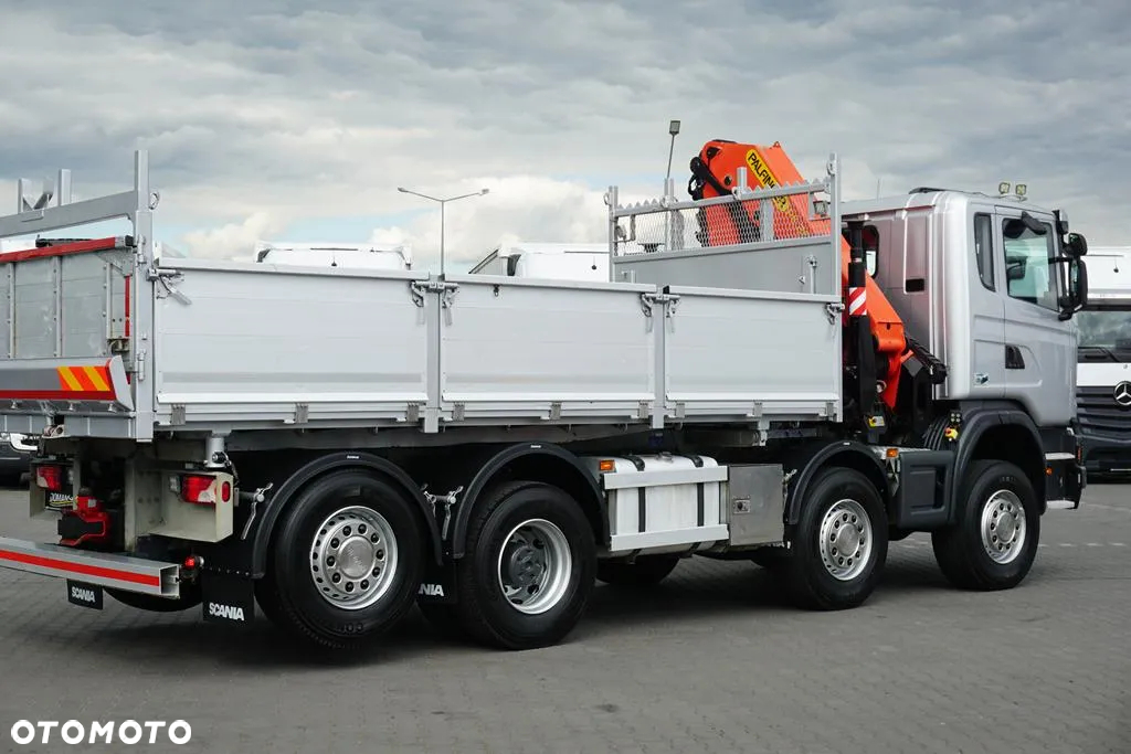 Scania G 400 / E 5 / 8 X 4 / 4 x 4 / WYWROTKA + HDS / TRIDEM / PALFINGER PK 26002 / MANUAL - 36