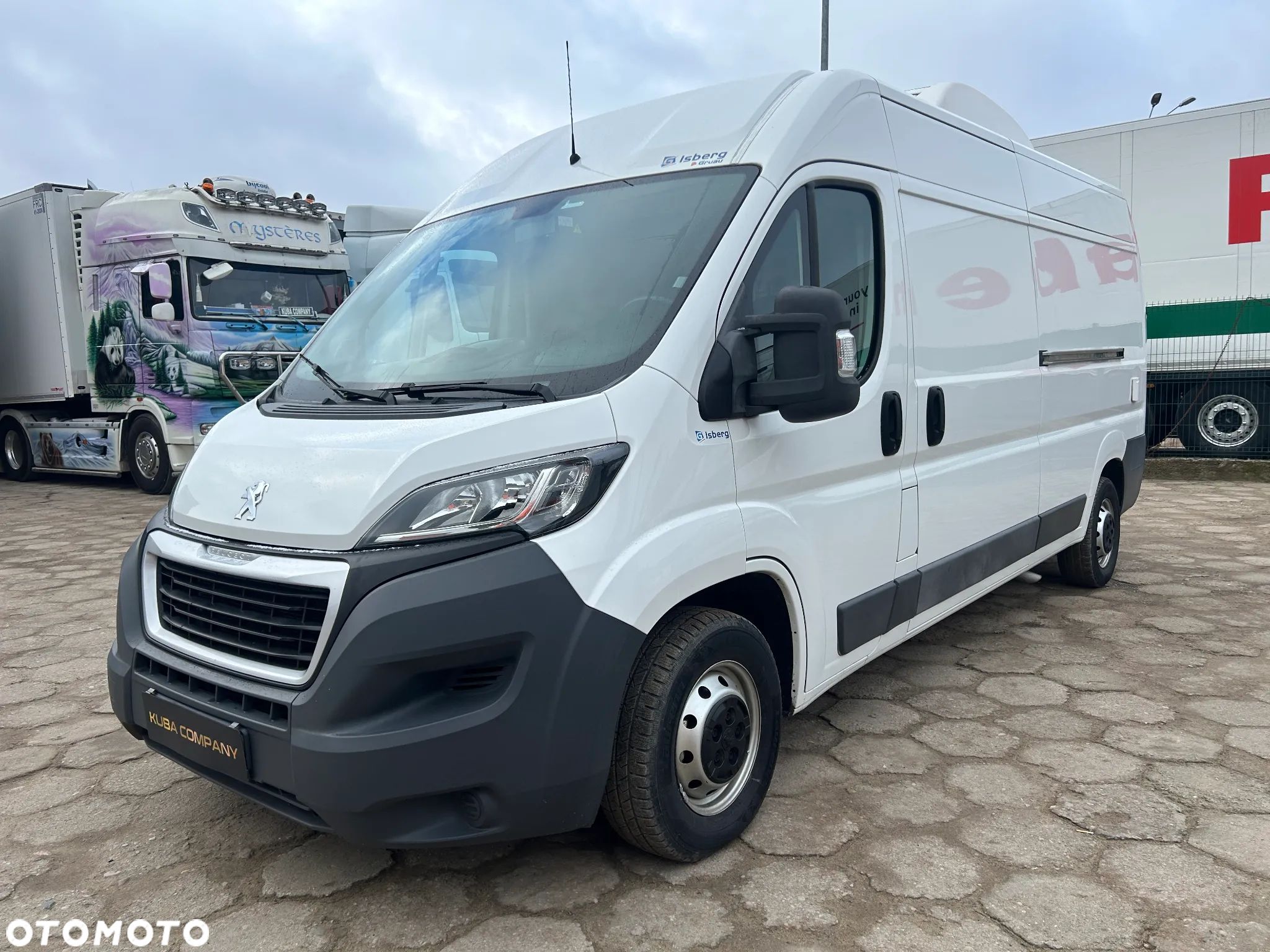Peugeot BOXER CHŁODNIA MROŹNIA LEKI ISBERG GRUAU 3 KOMORY / 2 SZTUKI !! - 1
