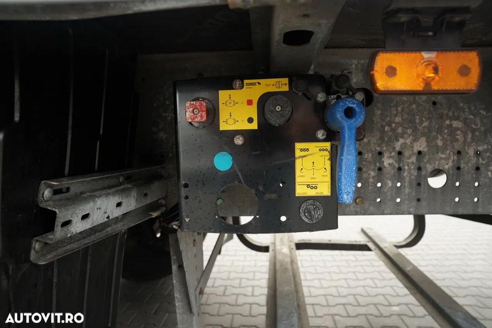 Schmitz Cargobull / SEMIREMORCĂ CU PRELATĂ (CURTAINSIDER) / STANDARD / CUTIE PENTRU PALETI / AXĂ RIDICABILĂ / - 21