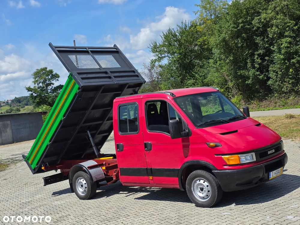 Iveco Daily 35s-12 Doka/Dubel Kabina Wywrotka/Kiper 3-Stronny  ! Przystawka  ! Oryginał  ! Z Włoch  ! - 2