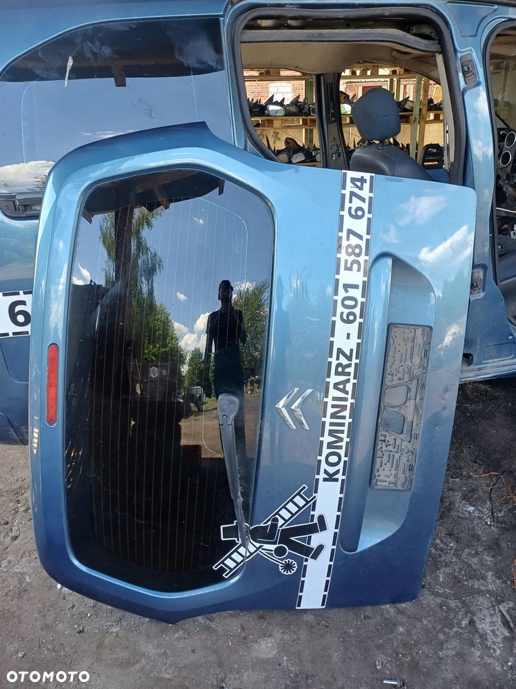 Klapa bagażnika Citroen Berlingo 2015 kompletna foto - 1