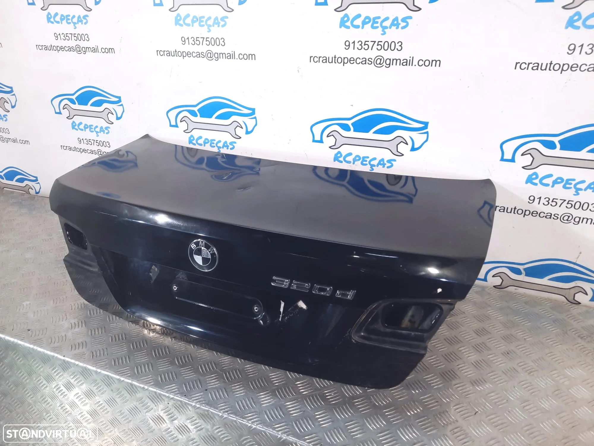 PORTA TAMPA MALA BMW SERIE 3 E92 COUPE 41627254428 7254428 FECHO PUXADOR - 4