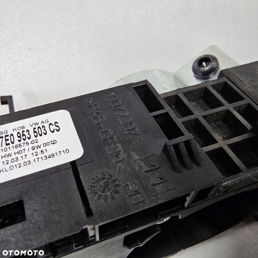 VW T5 LIFT T6 manetki przełącznik TEMPOMAT 7E0953503CS - 3