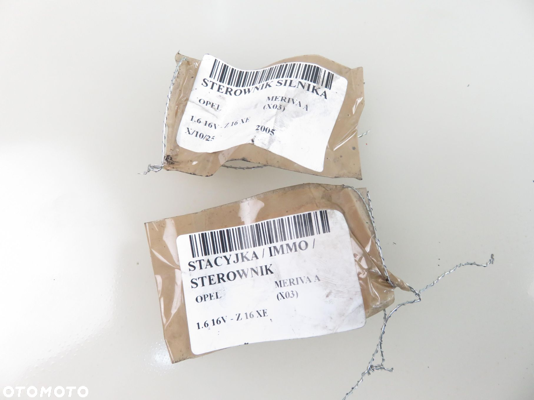 STACYJKA STEROWNIK OPEL MERIVA A 1.6 16V  13144390 5WK47631 12230554 - 12