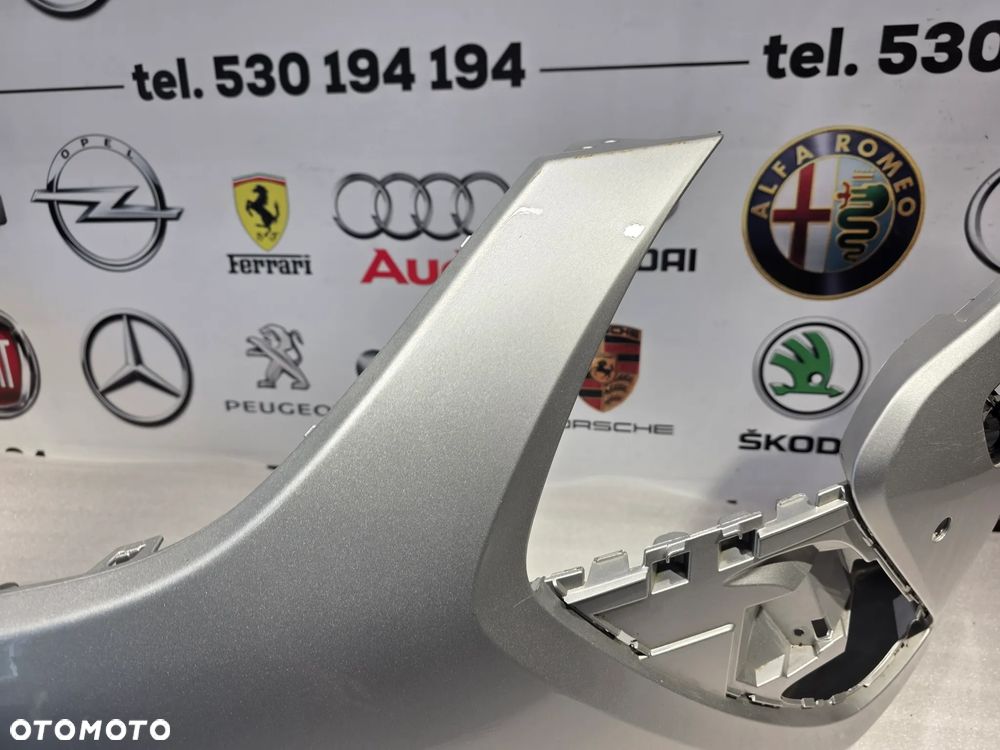 OPEL ZAFIRA C 11- ZDERZAK PRZEDNI PRZÓD NA SPRYSKI + 4xPDC KOLOR SREBRNY METALIK NR 13300485 NR AUKCJI NZ2154 - 10