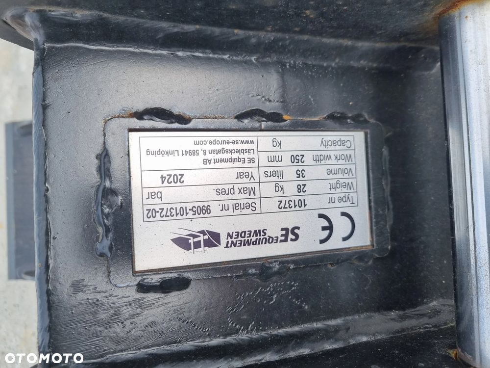 Łyżka kablówka 25cm S30/150 do koparki koparka kopiąca do kopania - 3