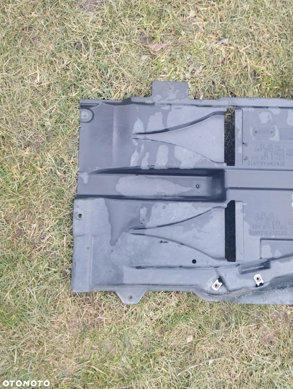 PŁYTA OSŁONA LEWA ZBIORNIKA BMW X3 E83 3400039 3417402 - 8