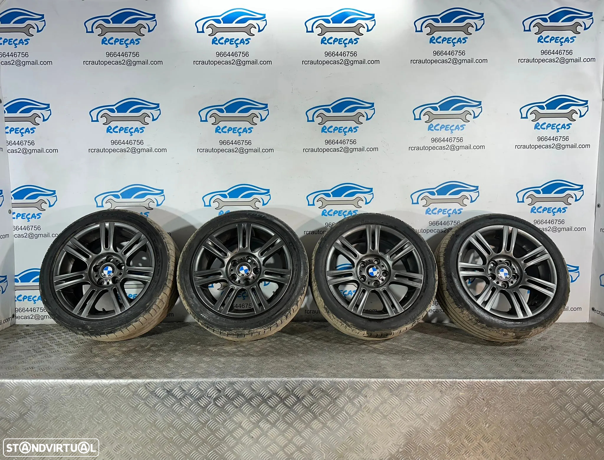 .Conjunto Jantes 17 Originais Pack M Style 194 BMW 5x120 8.0J 8.5J ET34 ET37 8036935 8036936 - 2