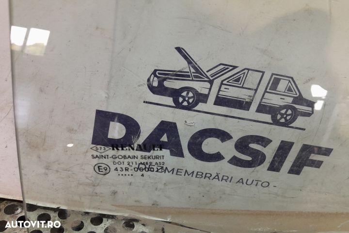 Geam usa spate stanga 43R-000015 43R-000015 Renault Megane 3 [facelif - 3